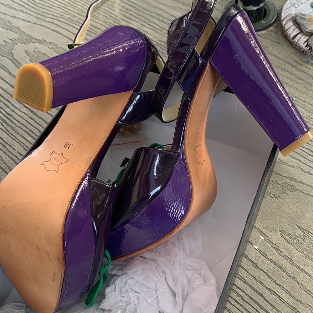 Stunners!!!…Purple real leather🥳🥳🥳❌❌ - Picture 4 of 7